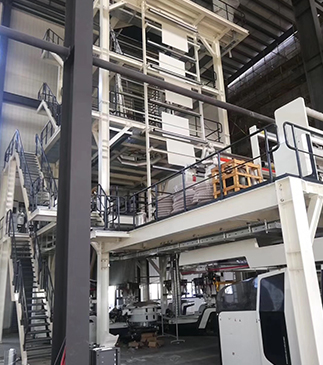 Tratamiento de superficie para línea de extrusión de película soplada