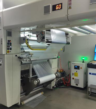 Tratamiento de superficies para máquina de laminación